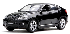 Машинка радиоуправляемая 1:24 Meizhi BMW X6 металлическая (черный)