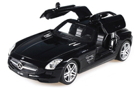 Машинка радіокерована 1:24 Meizhi Mercedes-Benz SLS AMG металева (чорний)