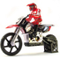 Радіокерована модель Мотоцикл 1:4 Himoto Burstout MX400 Brushed (червоний) - фото 1