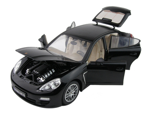 Машинка радіокерована 1:18 Meizhi Porsche Panamera металева (чорний)