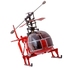 Вертоліт на пульті 4-к р/к великий WL Toys V915 Lama копійний (червоний)  - фото 3