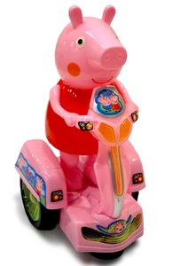 Свинка Пеппа на бат. Peppa Pig на мотоцикле