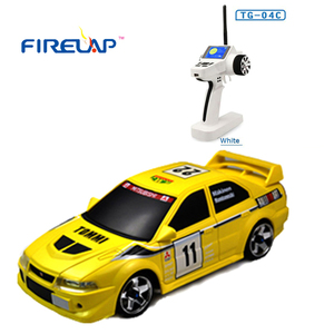 Автомодель р/к 1:28 Firelap IW04M Mitsubishi EVO 4WD (жовтий)