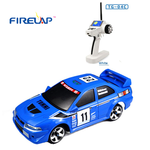 Автомодель р/к 1:28 Firelap IW04M Mitsubishi EVO 4WD (синій)