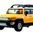 Машинка ShenQiWei микро р/у 1:43 лиценз. Toyota FJ (желтый) - фото 4