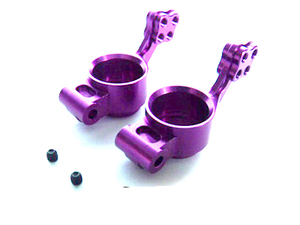 Крепление задней ступицы из фиолетового аллюминия (102012 запчасти для радиоуправляемых моделей Himoto)