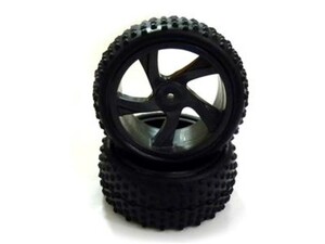 28659 1:18 Tire and Rim for Buggy and Short Course Truck 2P
