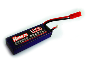 Акумулятор LiPo 7,4 В 3500 мАч 2S 25C Banana Plug (LP7435 запчасти для радиоуправляемых моделей Himoto)