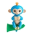Ручная обезьянка на бат. Happy Monkey интерактивная (синий) - фото 1