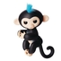 Ручна мавпочка на бат. Happy Monkey інтерактивна (чорний) - фото 1