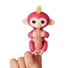 Ручна мавпочка на бат. Happy Monkey інтерактивна (рожевий) - фото 4