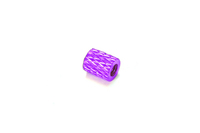 Стойка рифлёная 8мм для рам мультикоптеров (фиолетовый)