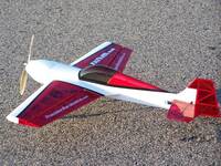 Самолёт радиоуправляемый Precision Aerobatics Katana Mini 1020мм KIT (красный)