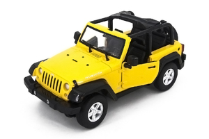 Машинка радіокерована 1:14 Meizhi Jeep Wrangler (жовтий)