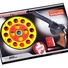 Игрушечный пистолет с мишенью Edison Giocattoli Target Game 28см 8-зарядный (485/22) - фото 1