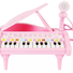 Дитяче піаніно синтезатор Baoli "Маленький музикант" з мікрофоном 24 клавіші (рожевий) - фото 2