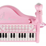 Дитяче піаніно синтезатор Baoli "Маленький музикант" з мікрофоном 24 клавіші (рожевий) - фото 3