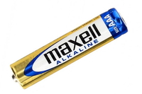 Батарейка AAA Maxell Alkaline LR03 в пленке 1шт (2шт в уп.)