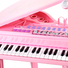 Дитяче піаніно синтезатор Baoli "Маленький музикант" з мікрофоном і стільчиком 37 клавіш (рожевий) - фото 3