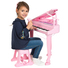 Дитяче піаніно синтезатор Baoli "Маленький музикант" з мікрофоном і стільчиком 37 клавіш (рожевий) - фото 7