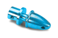 Адаптер пропеллера Haoye 01210 вал 4.0 мм винт 6.35 мм (гужон, синий)