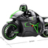 Мотоцикл радіокерований 1:12 Crazon 333-MT01 (зелений) - фото 7