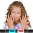 Детский лак-карандаш для ногтей Malinos Creative Nails на водной основе (2 цвета Сочный голубой + Нюд) - фото 1