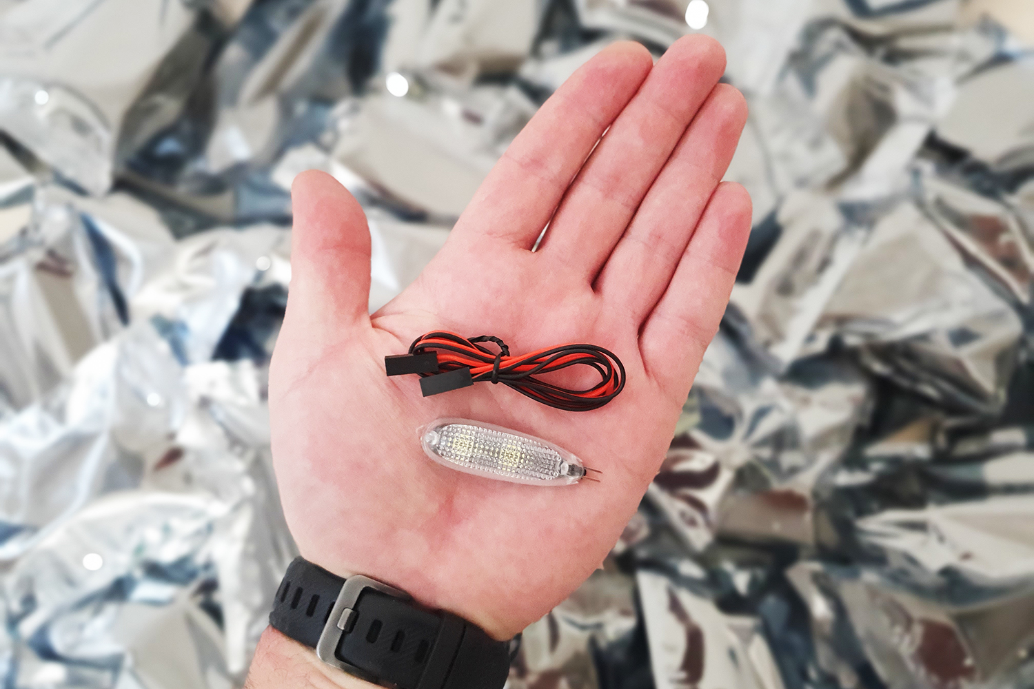 Ліхтар світлодіодний ReadyToSky LED 5V білий для дронів, моделей, квадрокоптерів