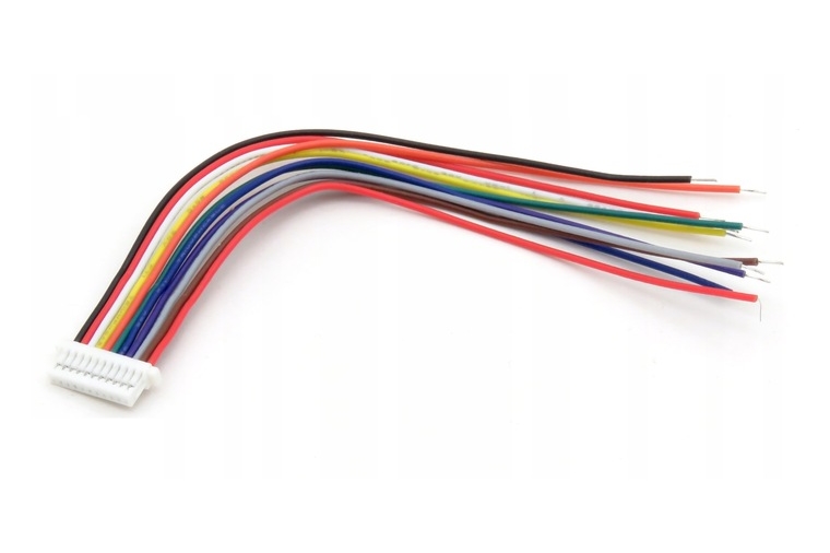 Кабель 15 см с коннектором Micro JST GH 1.25 мм, 11 pin, 50 штук