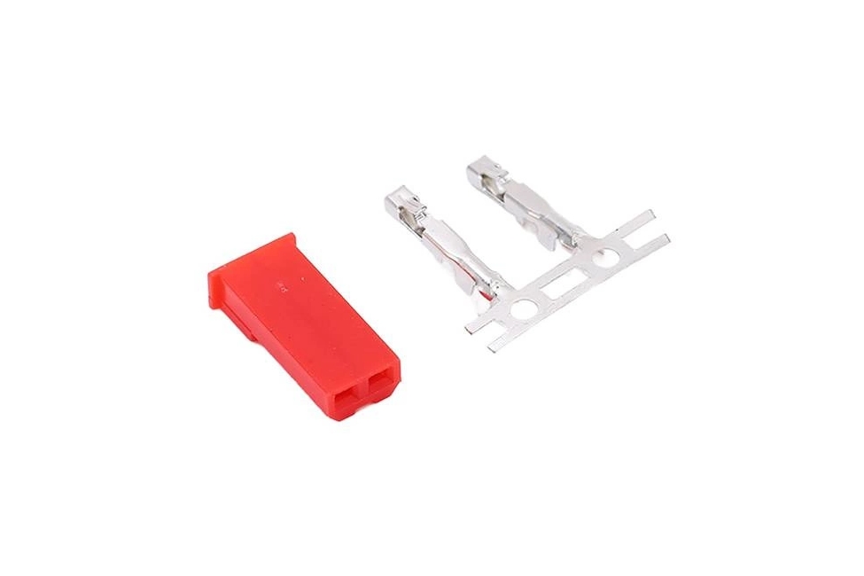 Конектор AMASS JST 2PIN Male з контактами, 2 шт