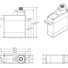 Сервопривід мікро 8.5г Corona DS843MG 4.8кг/0.10сек/6.0В 23x9x23мм - фото 4