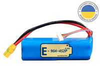 Аккумуляторная сборка 4S2P Energy Life 8400 мАч Moliсel 21700-P42A Li-Ion 10AWG XT90S-F (001)