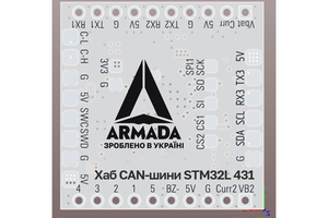 Хаб CAN-шины для дронов ARMADA CAN HUB L431 V1
