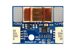 Датчик струму та напруги Matek I2C-INA-BM 204A 85V I2C