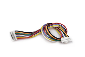 Кабель силиконовый Micro JST GH F 8 pin - Micro JST GH F 8 pin 30AWG (150 мм)