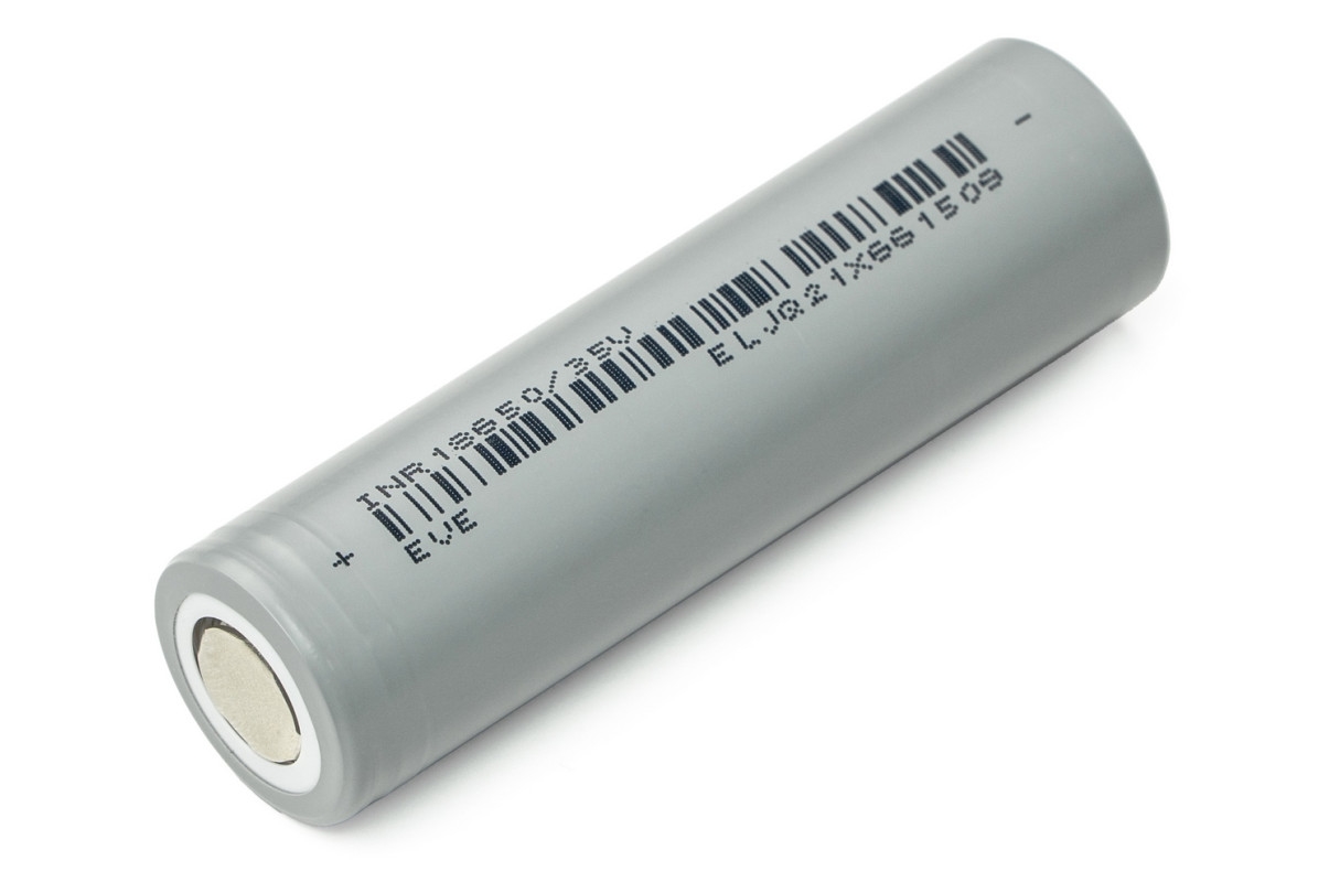 Акумулятор Li-Ion 18650 EVE 3500мАч 10.2А з плоскою вершиною