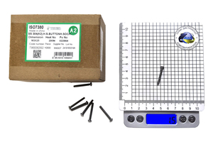 Винт стальной M3x25мм A2 / ISO 7380