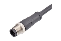 Коннектор M12 CAZN M12-P4D-MWA-2PU-S