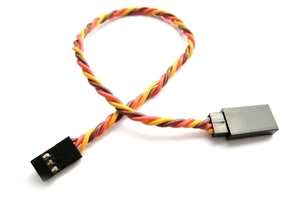 Удлинитель 22AWG для сервоприводов JR скрученный (120 см)